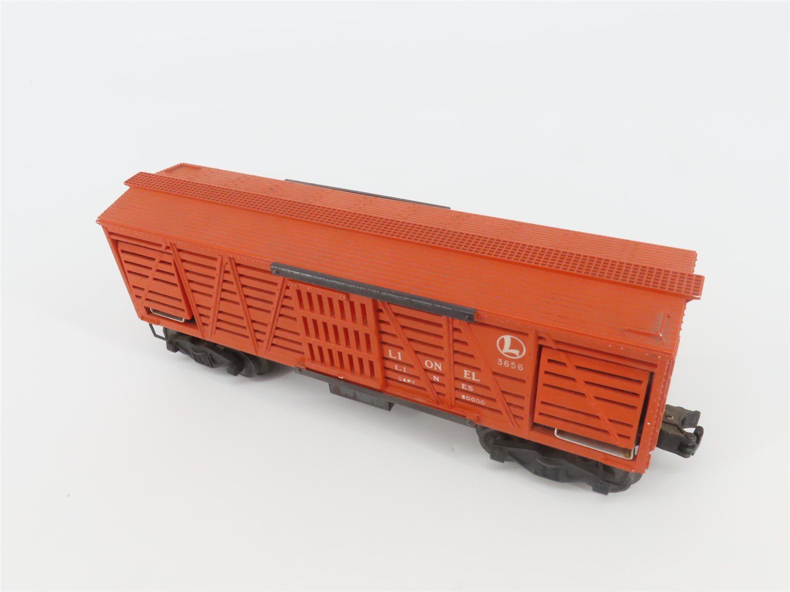 O Gauge 3-Rail Lionel Lines 3656 Operating Cattle Stock Car