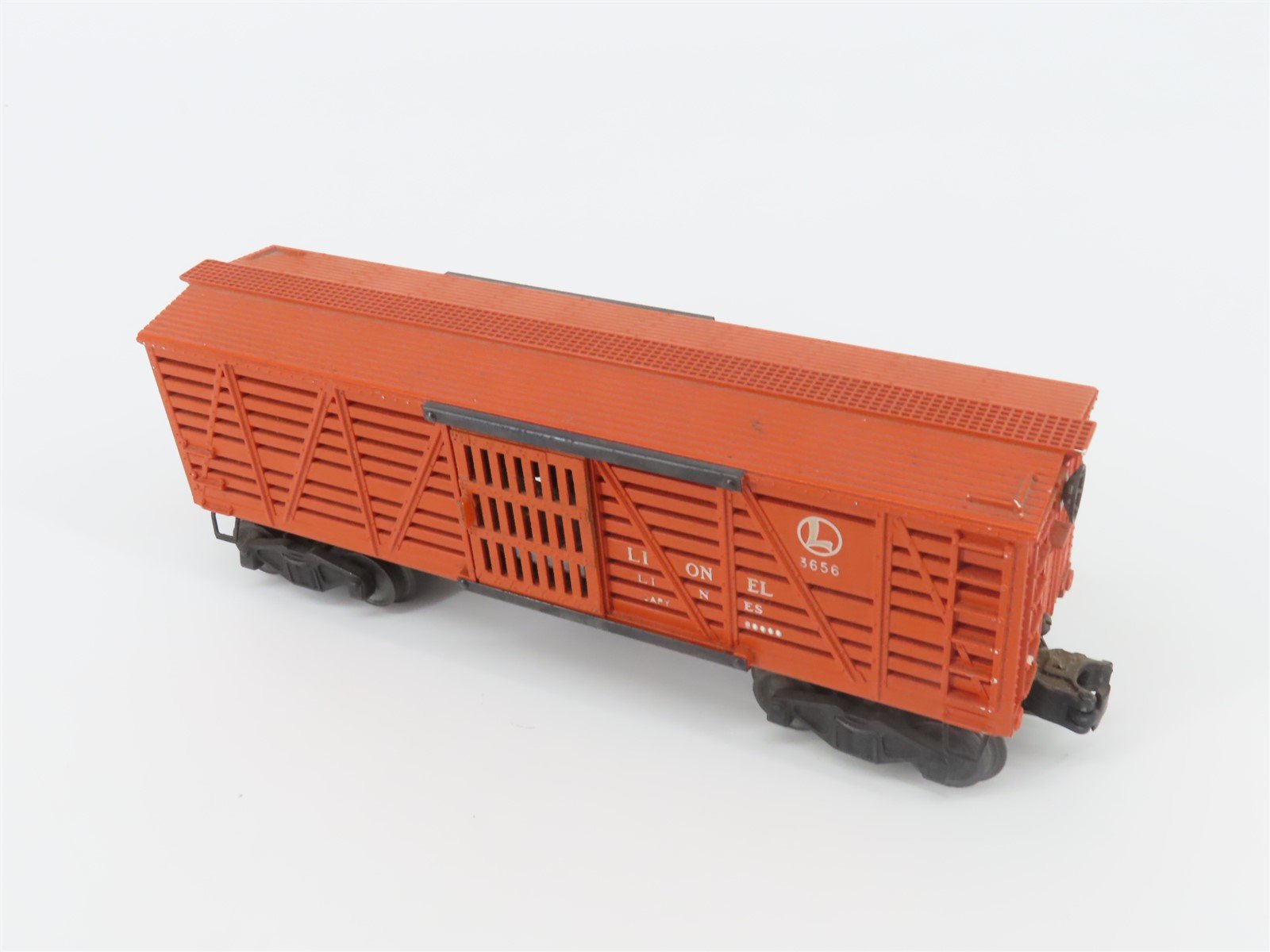 O Gauge 3-Rail Lionel Lines 3656 Operating Cattle Stock Car