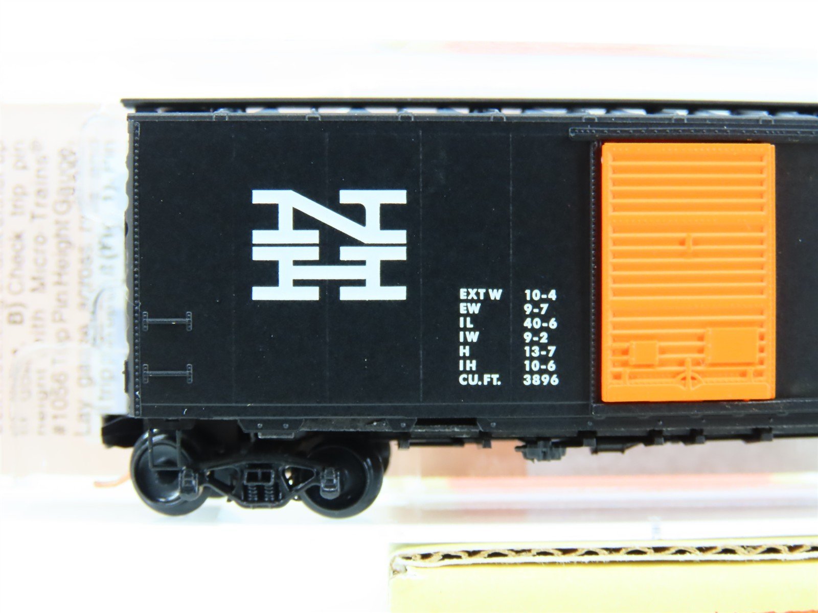 N Scale Micro-Trains MTL NSC 01-78 Lowell Smith NH New Haven Box Car 6464725