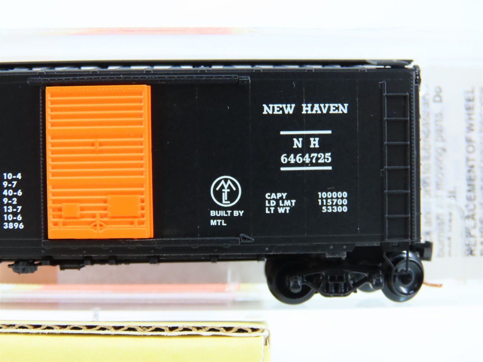 N Scale Micro-Trains MTL NSC 01-78 Lowell Smith NH New Haven Box Car 6464725