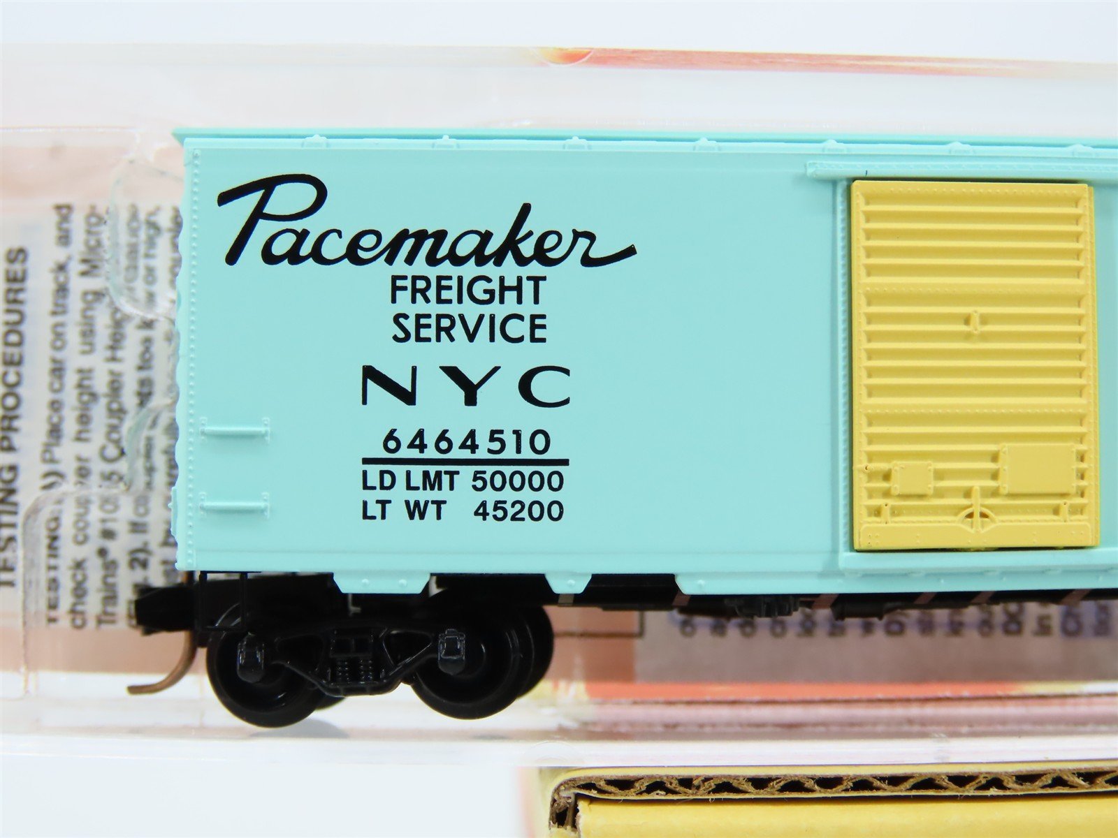 N Micro-Trains MTL 6464-510 Lowell Smith NYC New York Central Box Car 6464510