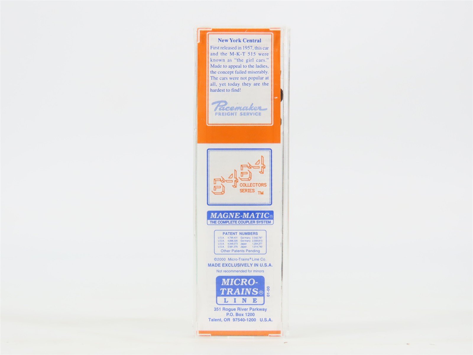 N Micro-Trains MTL 6464-510 Lowell Smith NYC New York Central Box Car 6464510