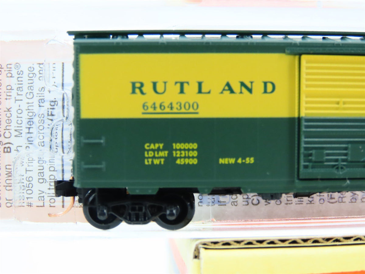 N Micro-Trains MTL NSC 02-01 6464-300 Lowell Smith Rutland Box Car 6464300
