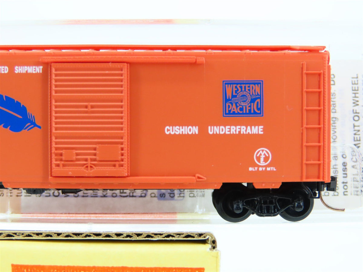N Micro-Trains MTL 6464-250 Lowell Smith WP Western Pacific &quot;Feather&quot; Box Car