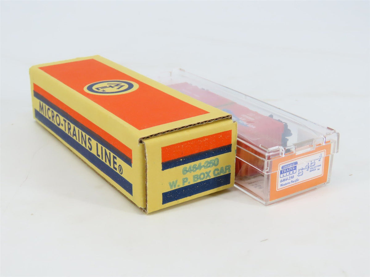 N Micro-Trains MTL 6464-250 Lowell Smith WP Western Pacific &quot;Feather&quot; Box Car