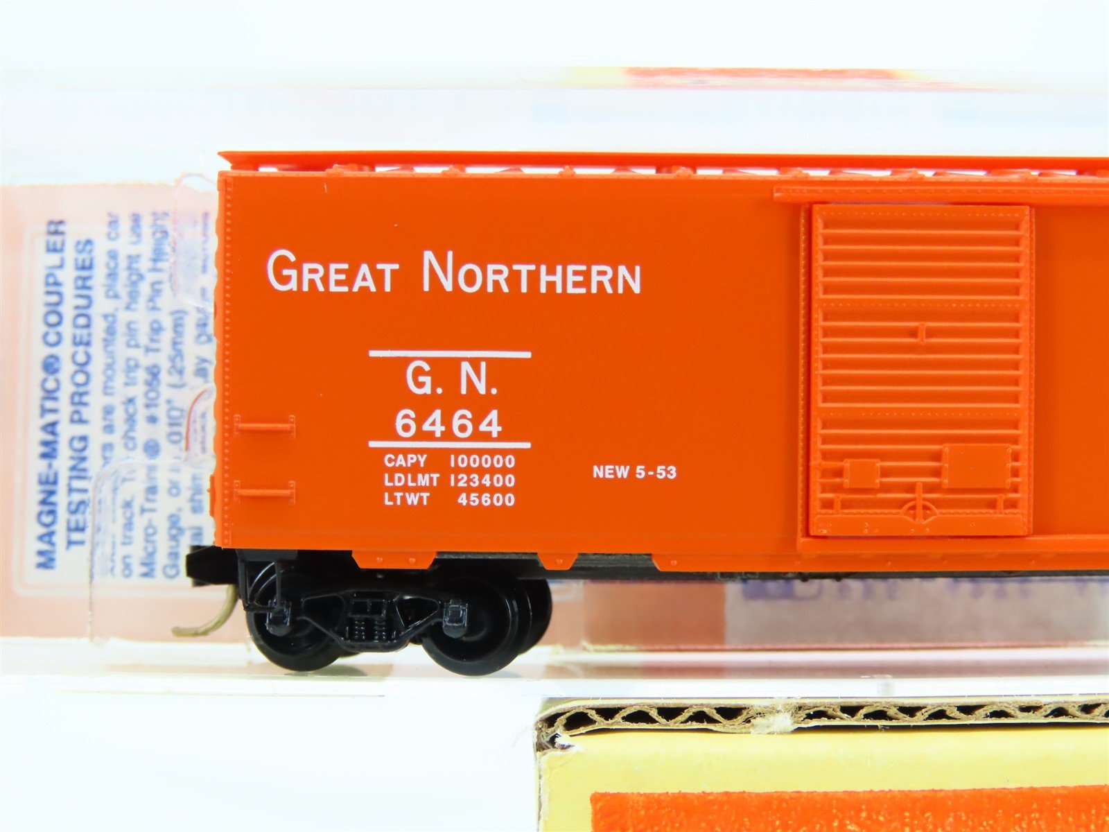 N Scale Micro-Trains MTL 6464-25 Lowell Smith GN Great Northern Box Car 6464