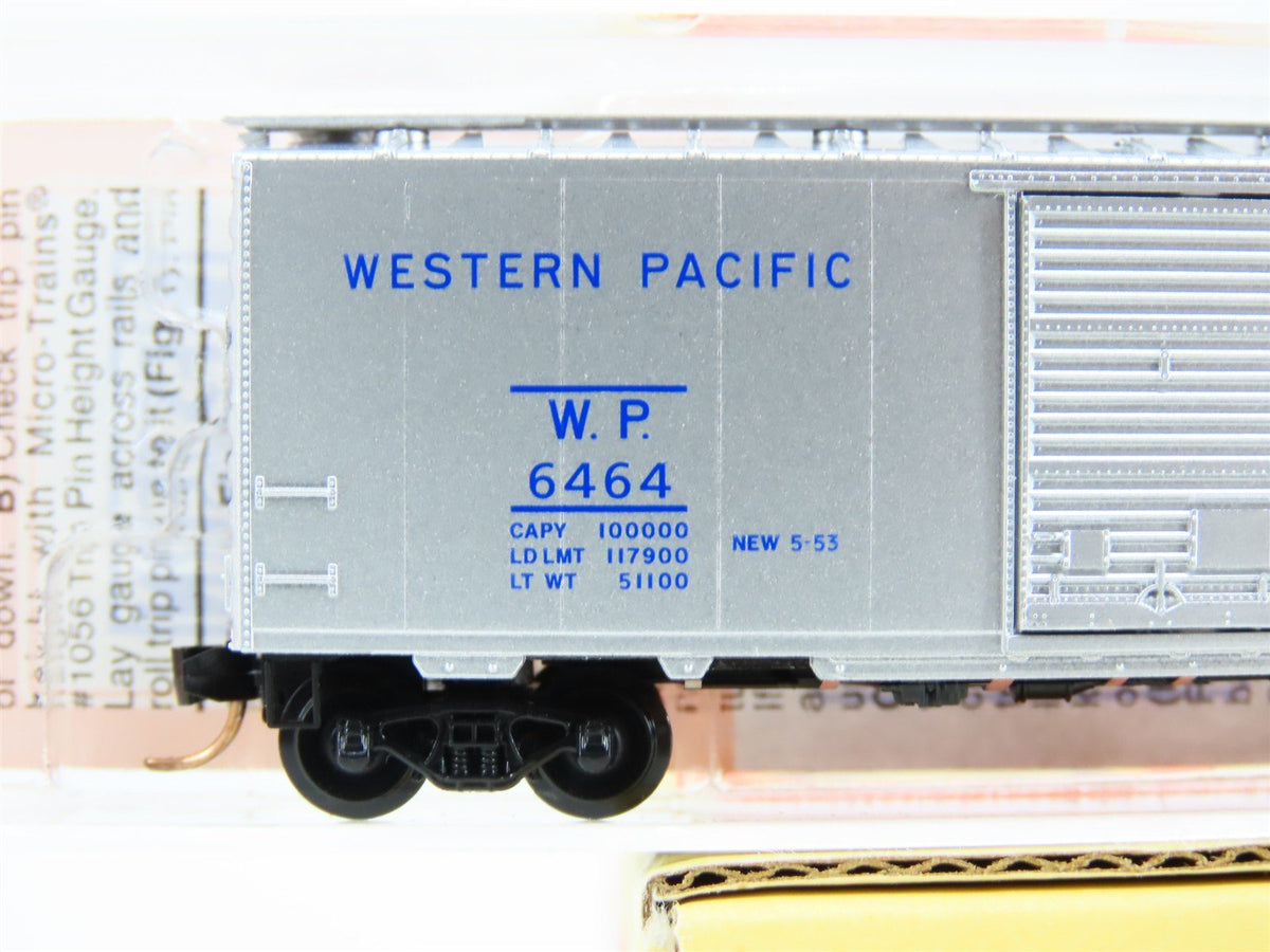 N Scale Micro-Trains MTL 6464-1 Lowell Smith WP Western Pacific Box Car 6464