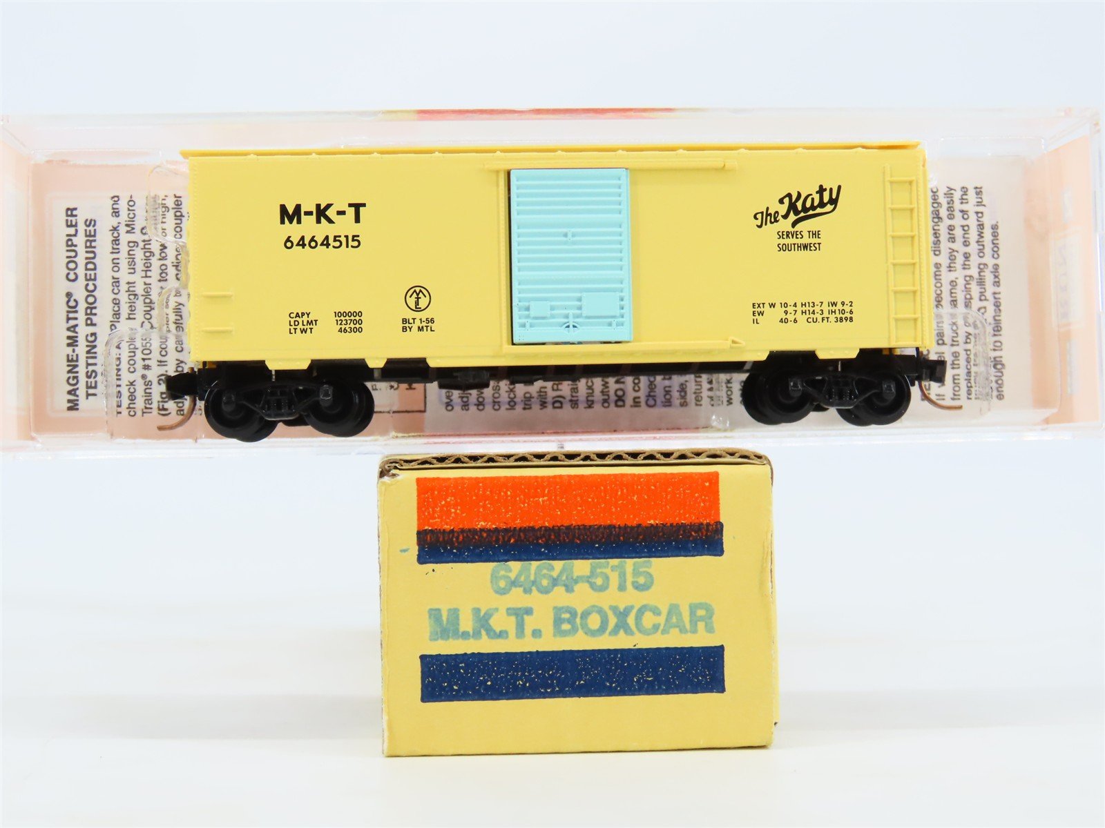 N Scale Micro-Trains MTL 6464-515 Lowell Smith MKT Katy "Girls" Box Car 6464515