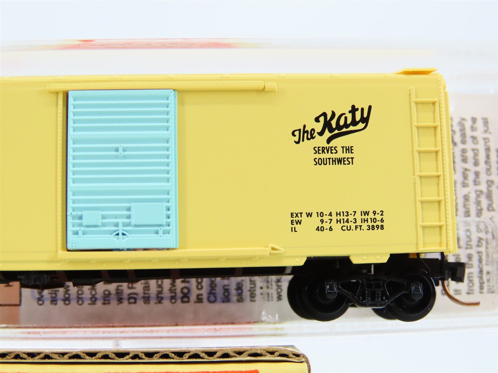 N Scale Micro-Trains MTL 6464-515 Lowell Smith MKT Katy 