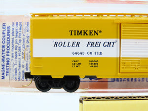 N Micro-Trains MTL 6464-500 Lowell Smith Timken Roller Freight Box Car 6464500