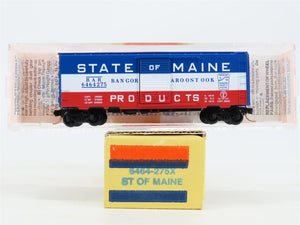 N Micro-Trains MTL NSC 02-36 Lowell Smith BAR State of Maine Box Car 6464275