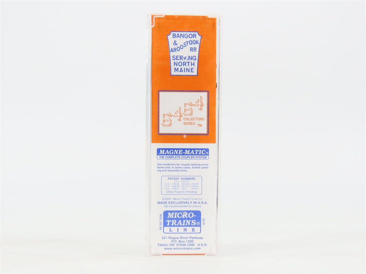 N Micro-Trains MTL NSC 02-36 Lowell Smith BAR State of Maine Box Car 6464275