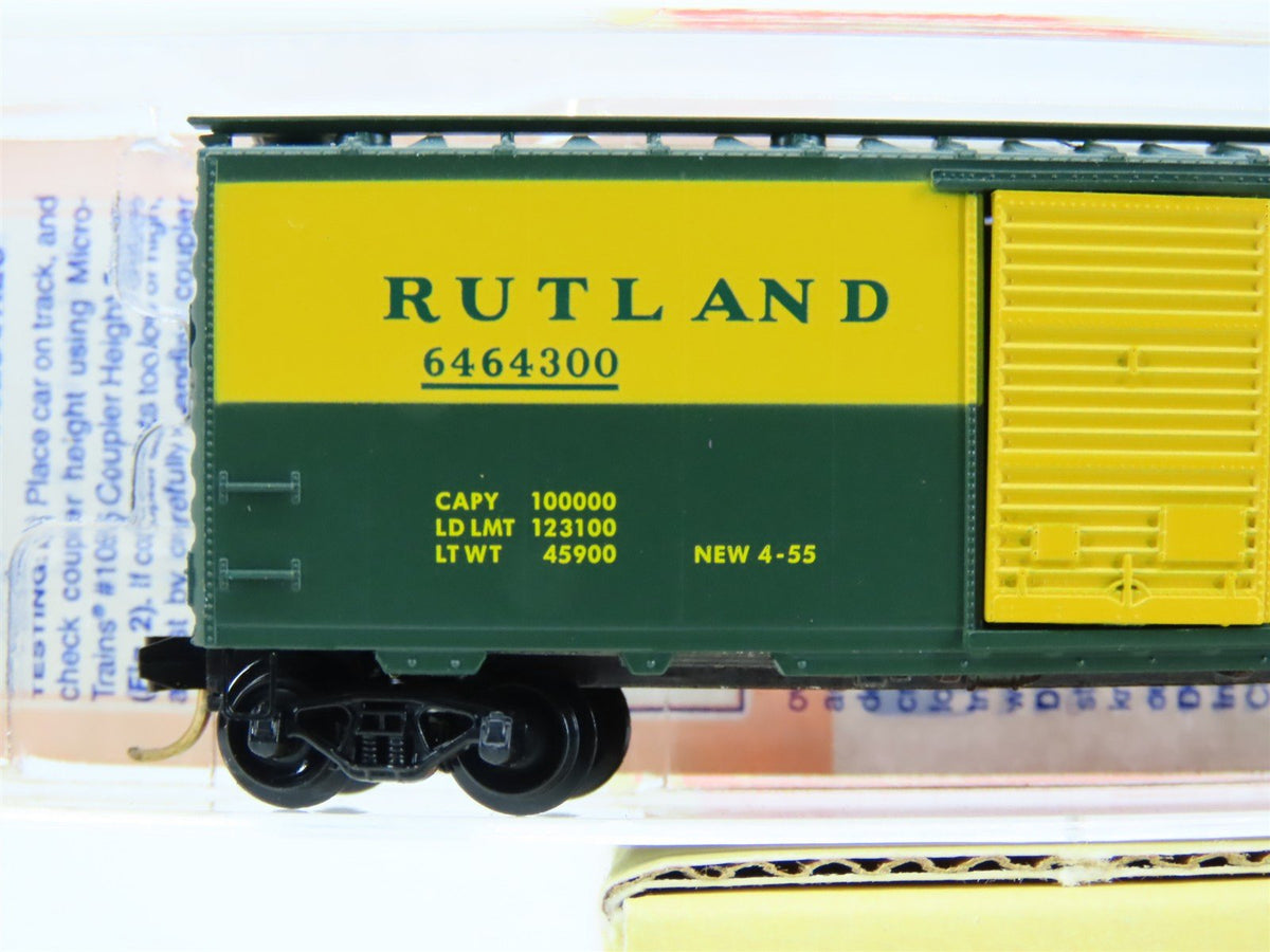 N Scale Micro-Trains MTL 6464-300X Lowell Smith Rutland Box Car 6464300