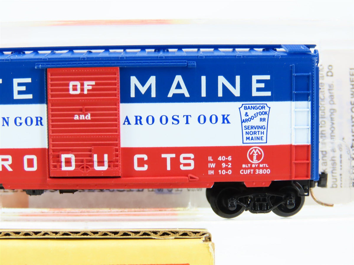 N Micro-Trains MTL 6464-275 Lowell Smith BAR State of Maine Box Car 6464275
