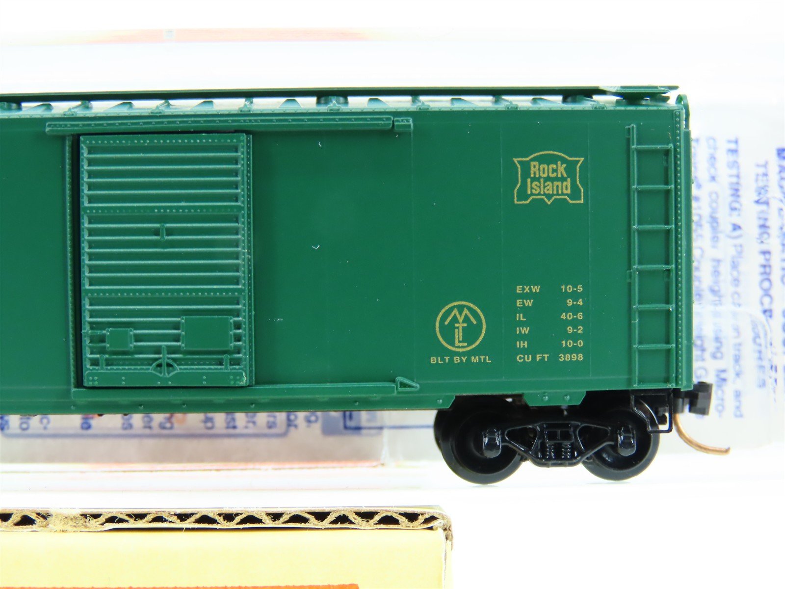N Micro-Trains MTL 6464-75 Lowell Smith RI Route of the Rockets Box Car 6464