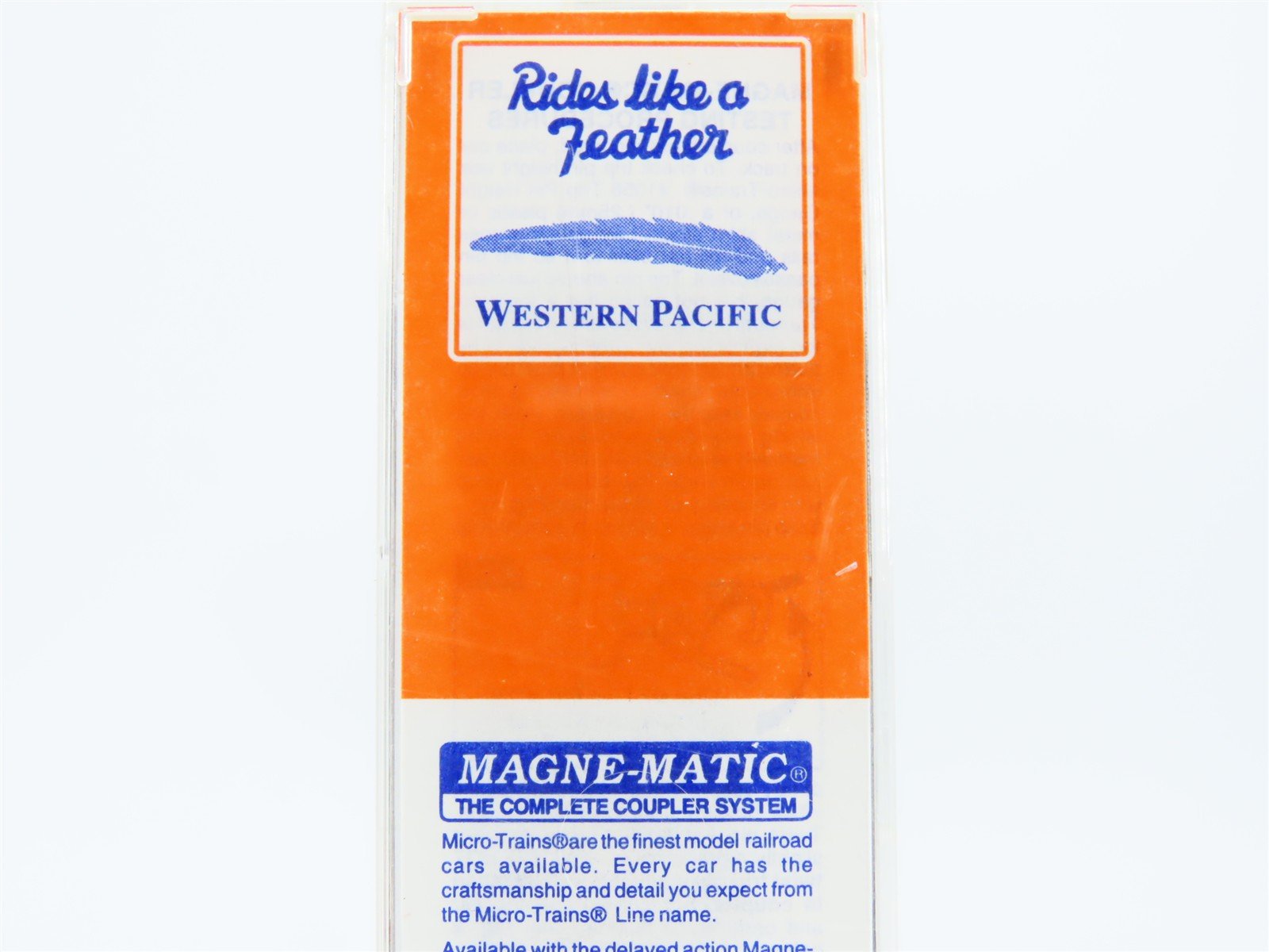 N Scale Micro-Trains MTL 6464-100 Lowell Smith WP Feather Silver Box Car 6464100