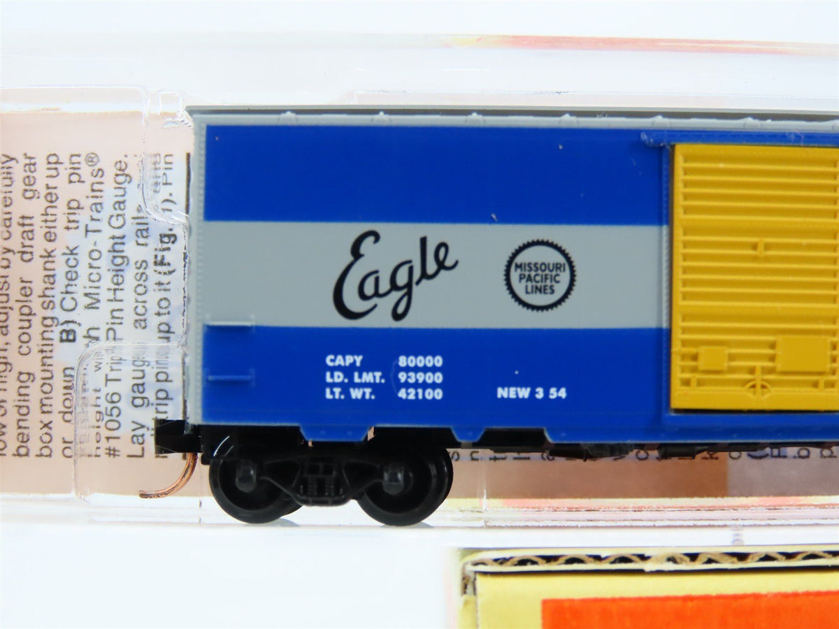 N Micro-Trains MTL 6464-150X Lowell Smith MP Missouri Pacific &quot;Eagle&quot; Box Car