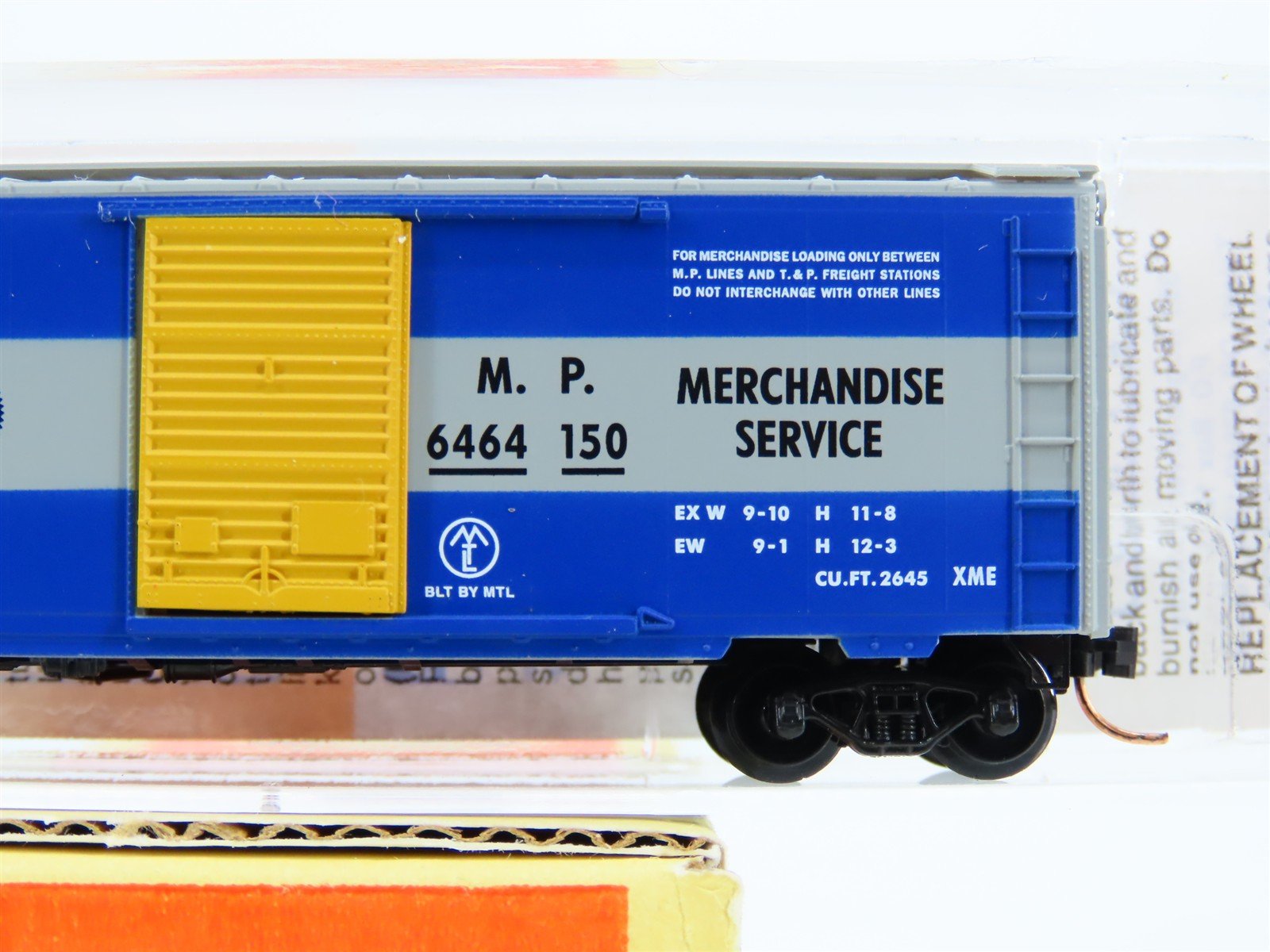 N Micro-Trains MTL 6464-150X Lowell Smith MP Missouri Pacific 