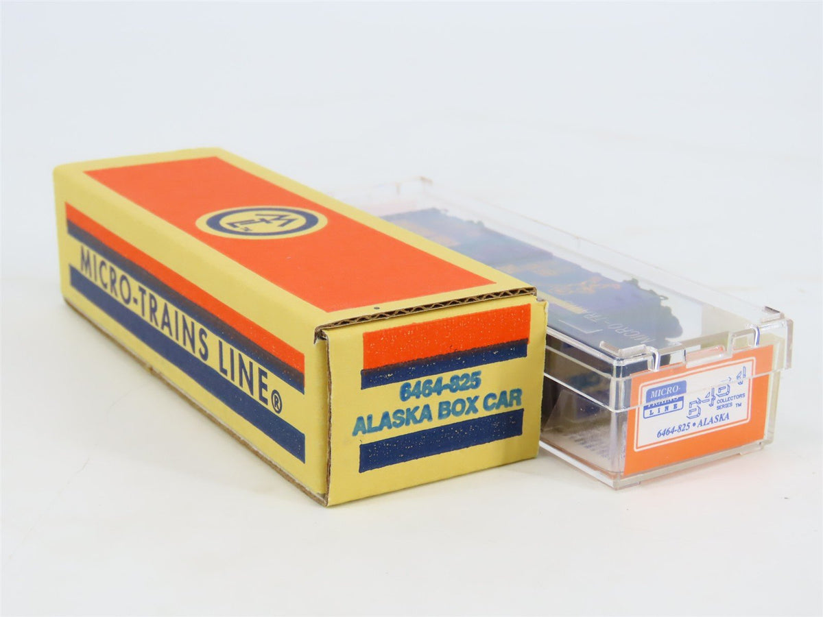 N Micro-Trains MTL 6464-825 Lowell Smith ARR Alaska Railroad Box Car 6464825