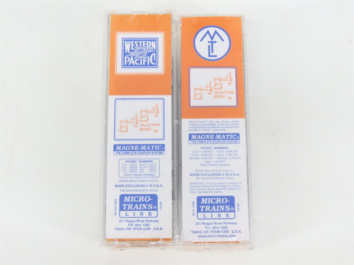N Scale Micro-Trains MTL 6464 Lowell Smith WP MTL/Air Force 2 Pack-- Sealed