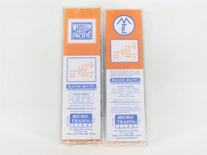 N Scale Micro-Trains MTL 6464 Lowell Smith WP MTL/Air Force 2 Pack-- Sealed