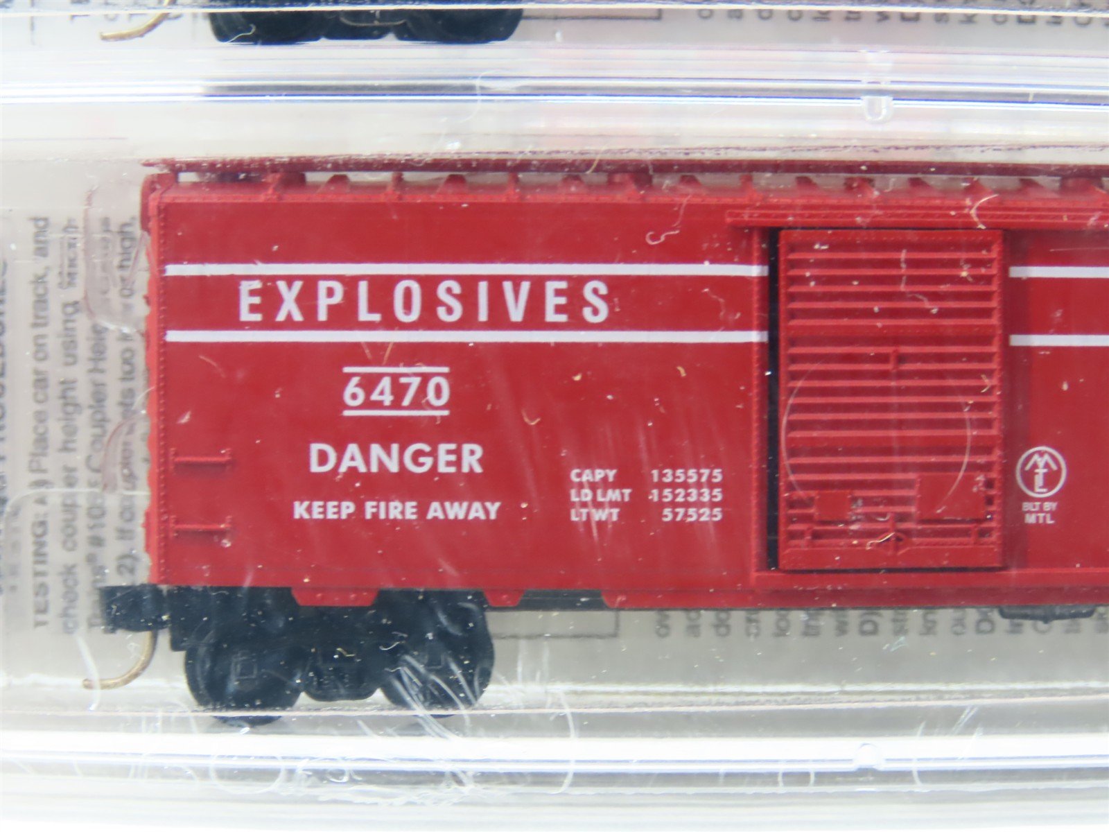 N Scale Micro-Trains MTL 6464 Lowell Smith Exploding Box Cars 2 Pack-- Sealed