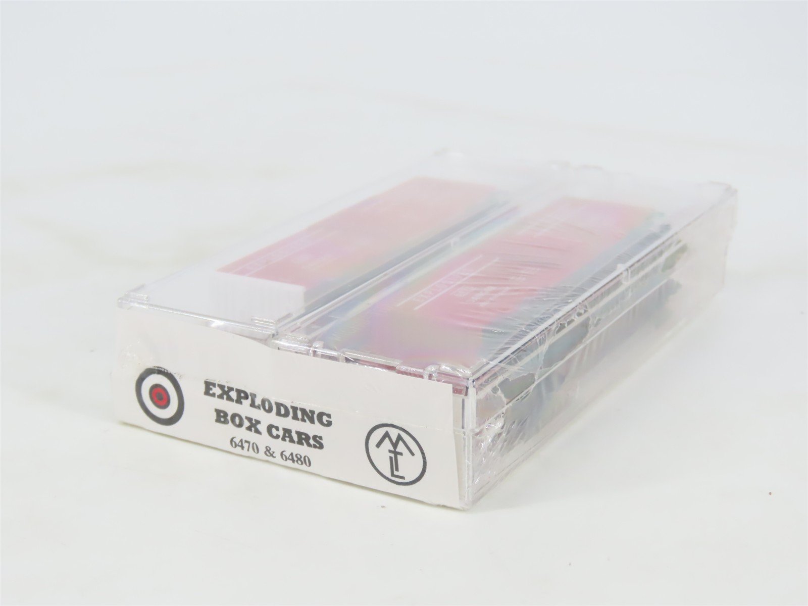 N Scale Micro-Trains MTL 6464 Lowell Smith Exploding Box Cars 2 Pack-- Sealed