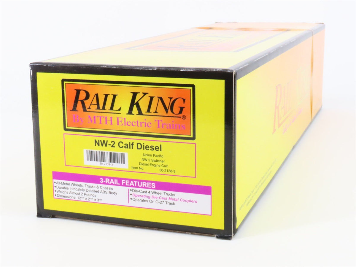 O 3-Rail MTH Rail King 30-2138-3 UP Railway NW2 Calf Diesel #DS1050B UNPOWERED