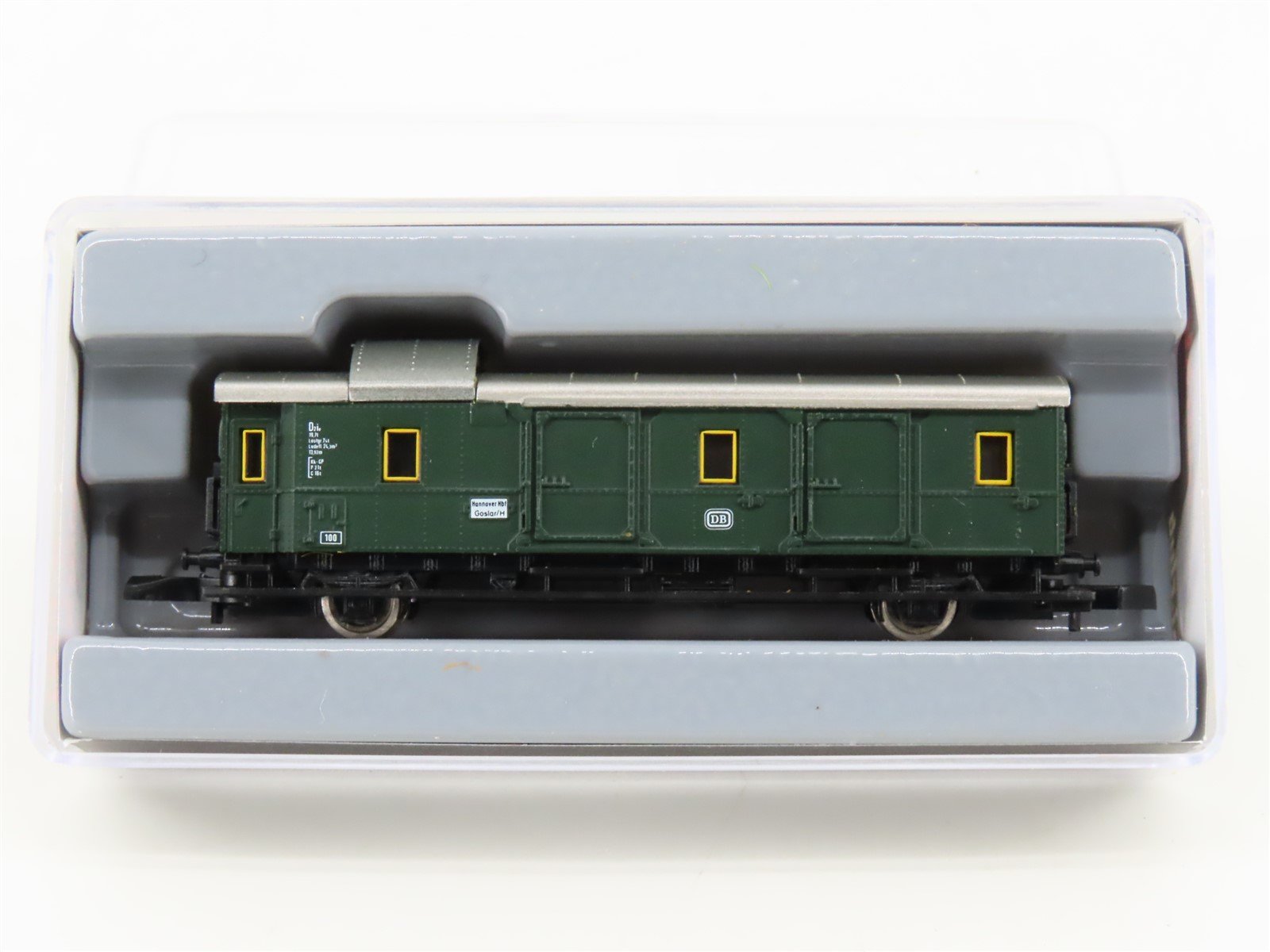 Z Scale Marklin Mini-Club 8752 DB "Thunder Box" Era III Baggage Passenger