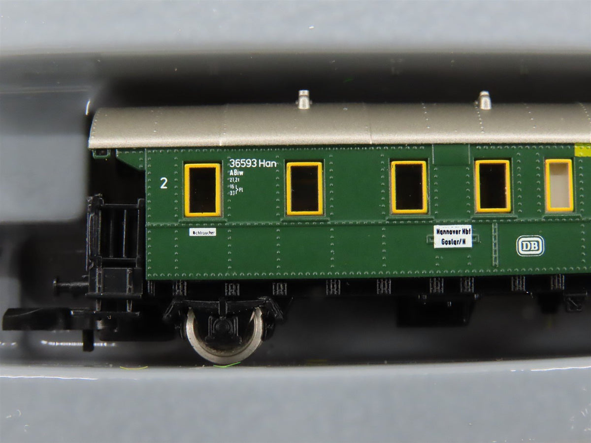 Z Marklin Mini-Club 8750 DB &quot;Thunder Box&quot; 1st/2nd Class Coach Passenger #36593