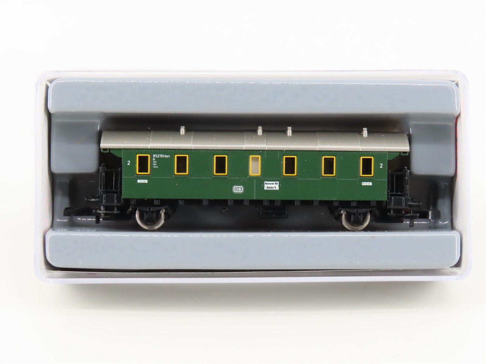 Z Scale Marklin Mini-Club 8751 DB "Thunder Box" 2nd Class Coach Passenger #85219