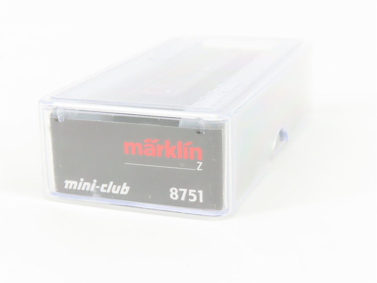 Z Scale Marklin Mini-Club 8751 DB &quot;Thunder Box&quot; 2nd Class Coach Passenger #85219