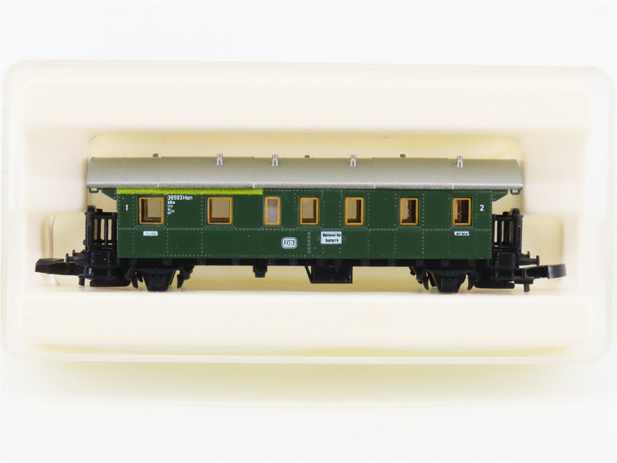 Z Marklin Mini-Club 8750 DB &quot;Thunder Box&quot; 1st/2nd Class Coach Passenger #36593