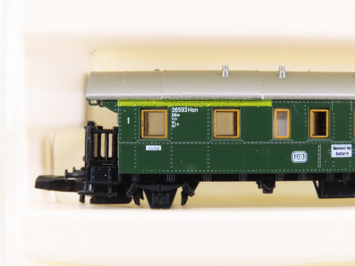 Z Marklin Mini-Club 8750 DB &quot;Thunder Box&quot; 1st/2nd Class Coach Passenger #36593
