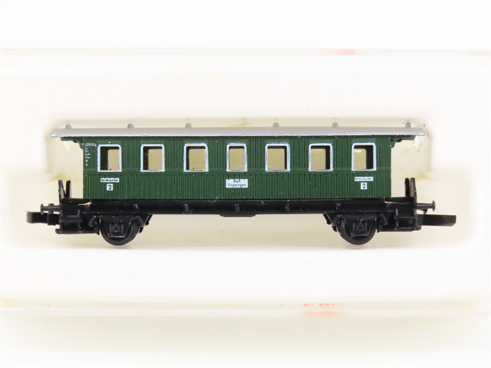 Z Scale Marklin Mini-Club 8700 Wurttemberg Provincial 2nd Class Coach Passenger