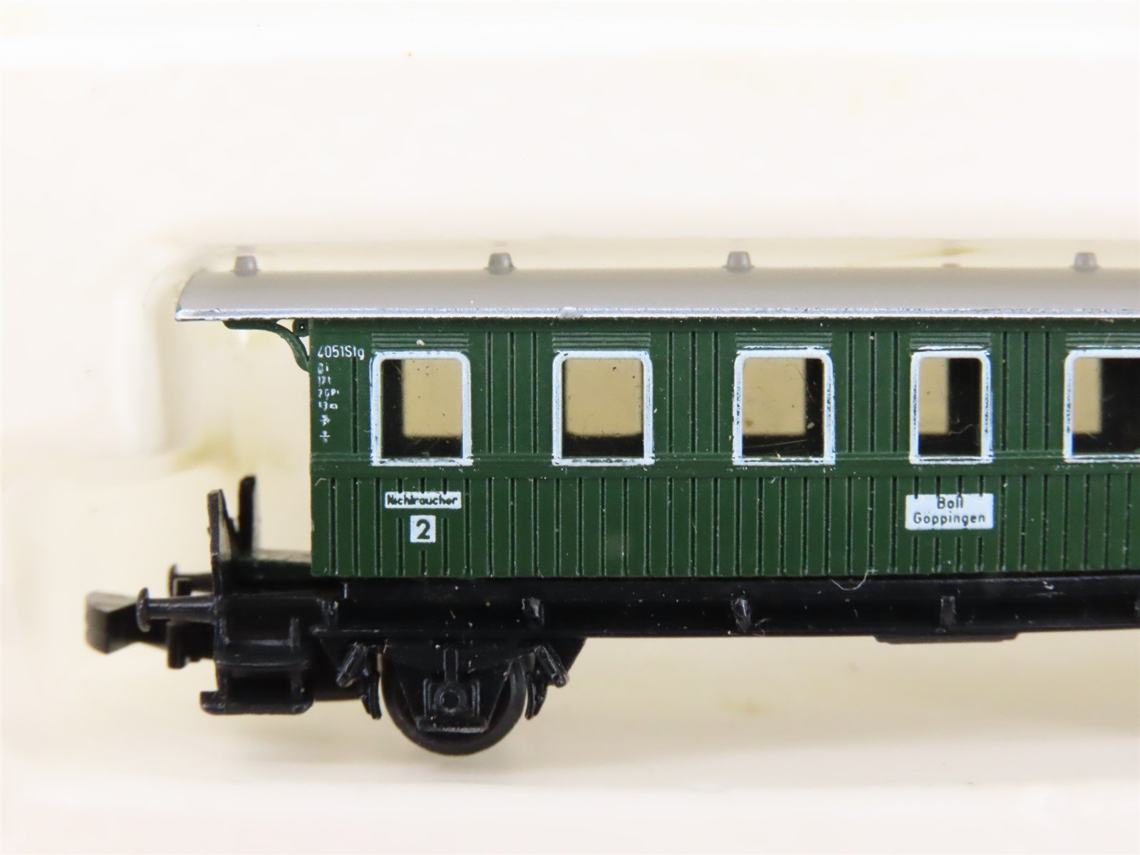 Z Scale Marklin Mini-Club 8700 Wurttemberg Provincial 2nd Class Coach Passenger