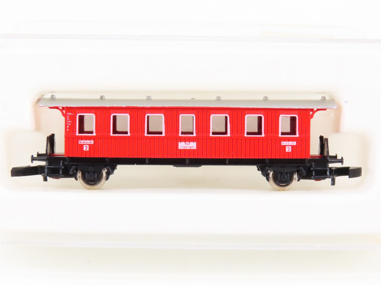 Z Scale Marklin Mini-Club 8701 Wurttemberg Provincial 2nd Class Coach Passenger