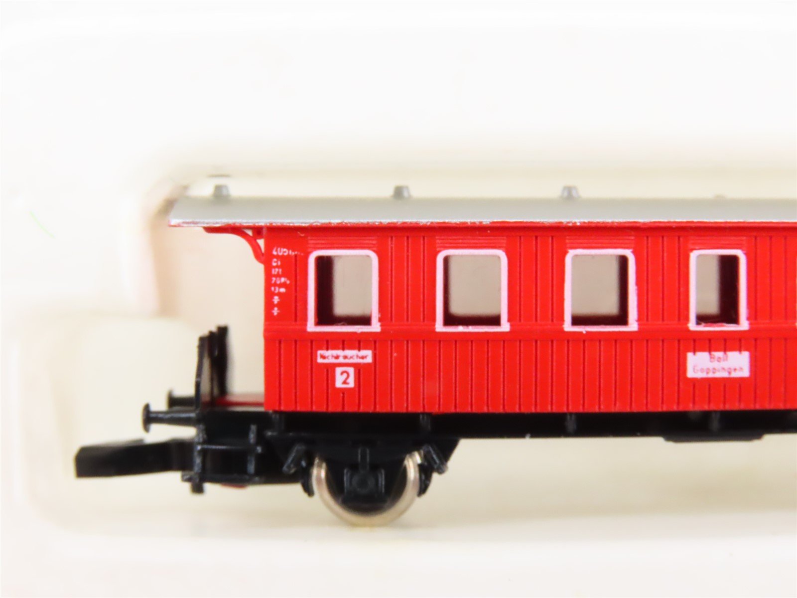 Z Scale Marklin Mini-Club 8701 Wurttemberg Provincial 2nd Class Coach Passenger