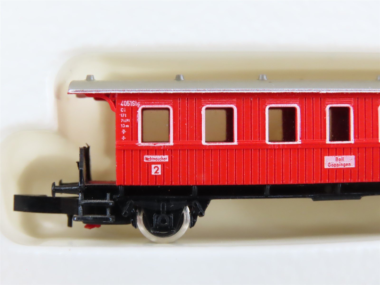 Z Scale Marklin Mini-Club 8701 Wurttemberg Provincial 2nd Class Coach Passenger