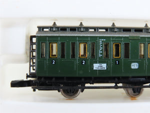Z Scale Marklin Mini-Club 8704 DB German Federal 1st/2nd Class Coach Passenger