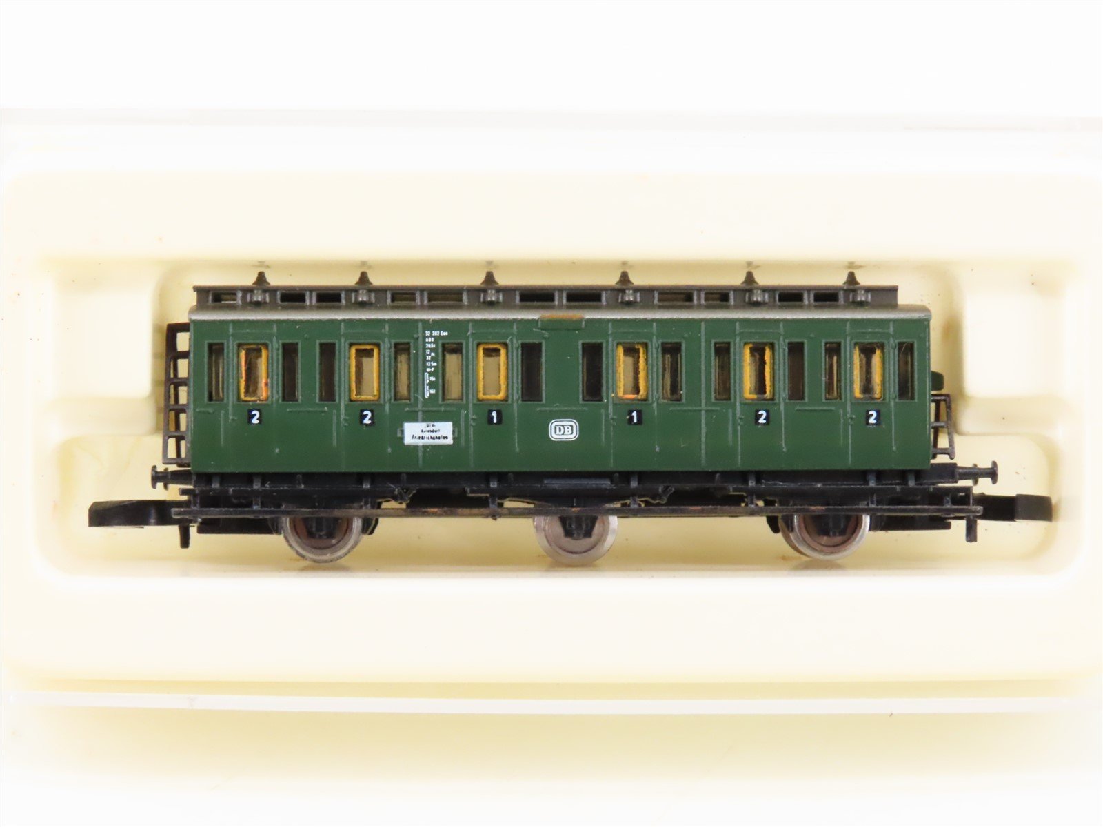Z Scale Marklin Mini-Club 8704 DB German Federal 1st/2nd Class Coach Passenger