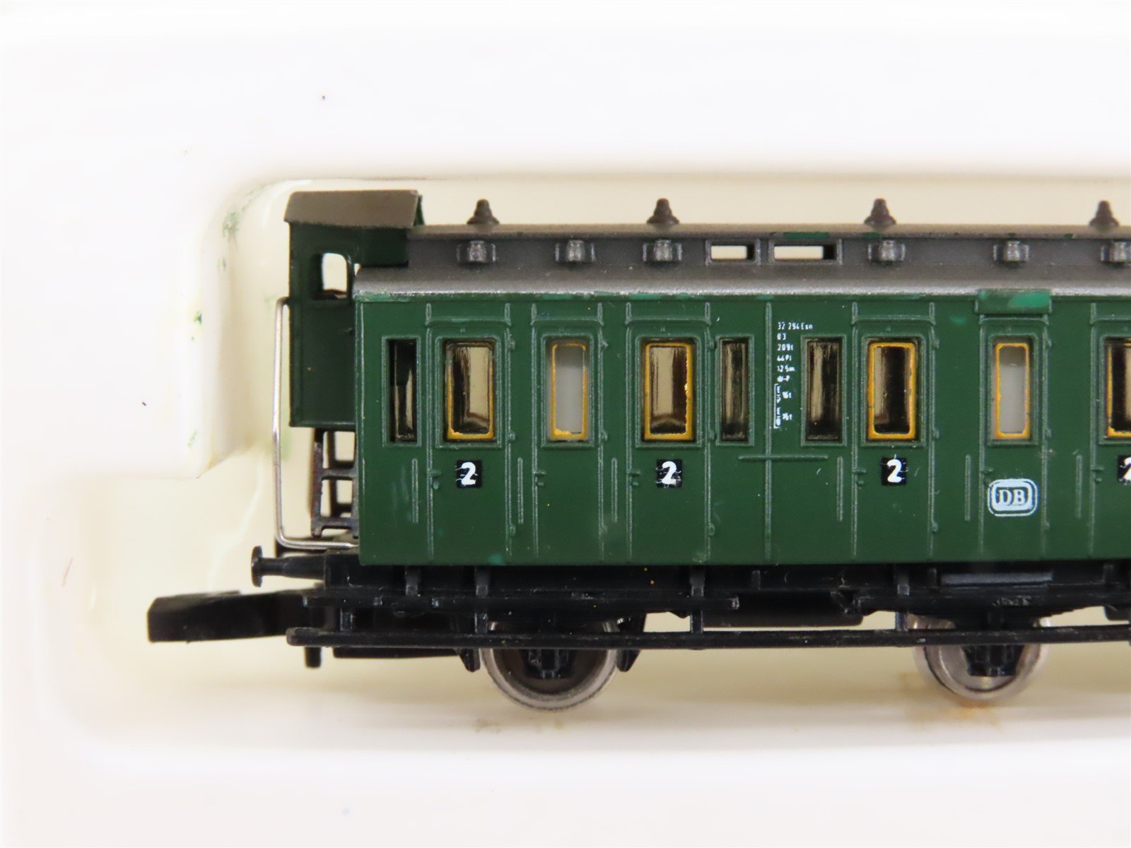 Z Scale Marklin Mini-Club 8705 DB German Federal 2nd Class Coach Passenger