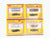 LOT of 4 N Scale Micro-Trains MTL Kits MP/BAR/STLR&CO Caboose, Reefer & Box Cars