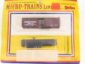 LOT of 4 N Scale Micro-Trains MTL Kits MP/BAR/STLR&CO Caboose, Reefer & Box Cars