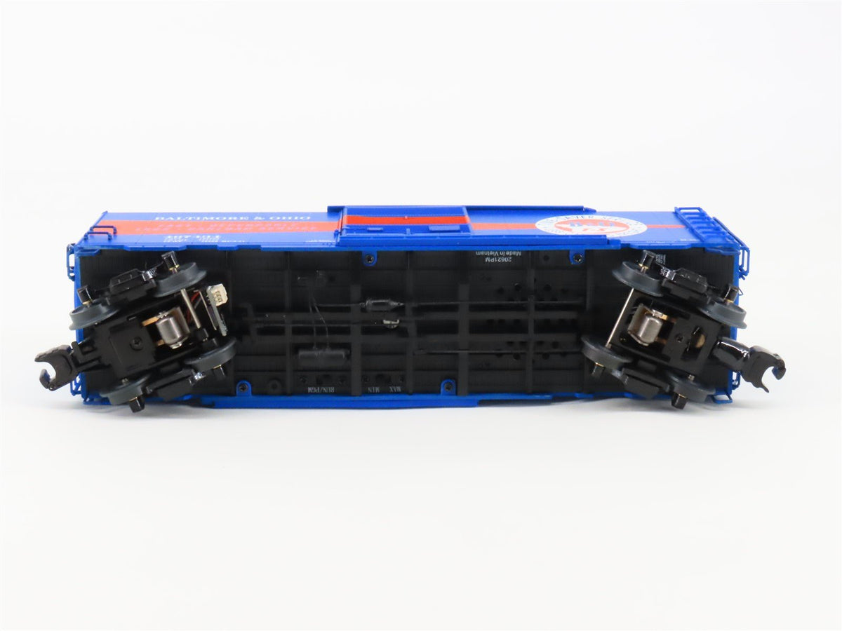 O Gauge 3-Rail Lionel VISION Line 2126370 B&amp;O Time Saver Box Car #467434 w/Sound