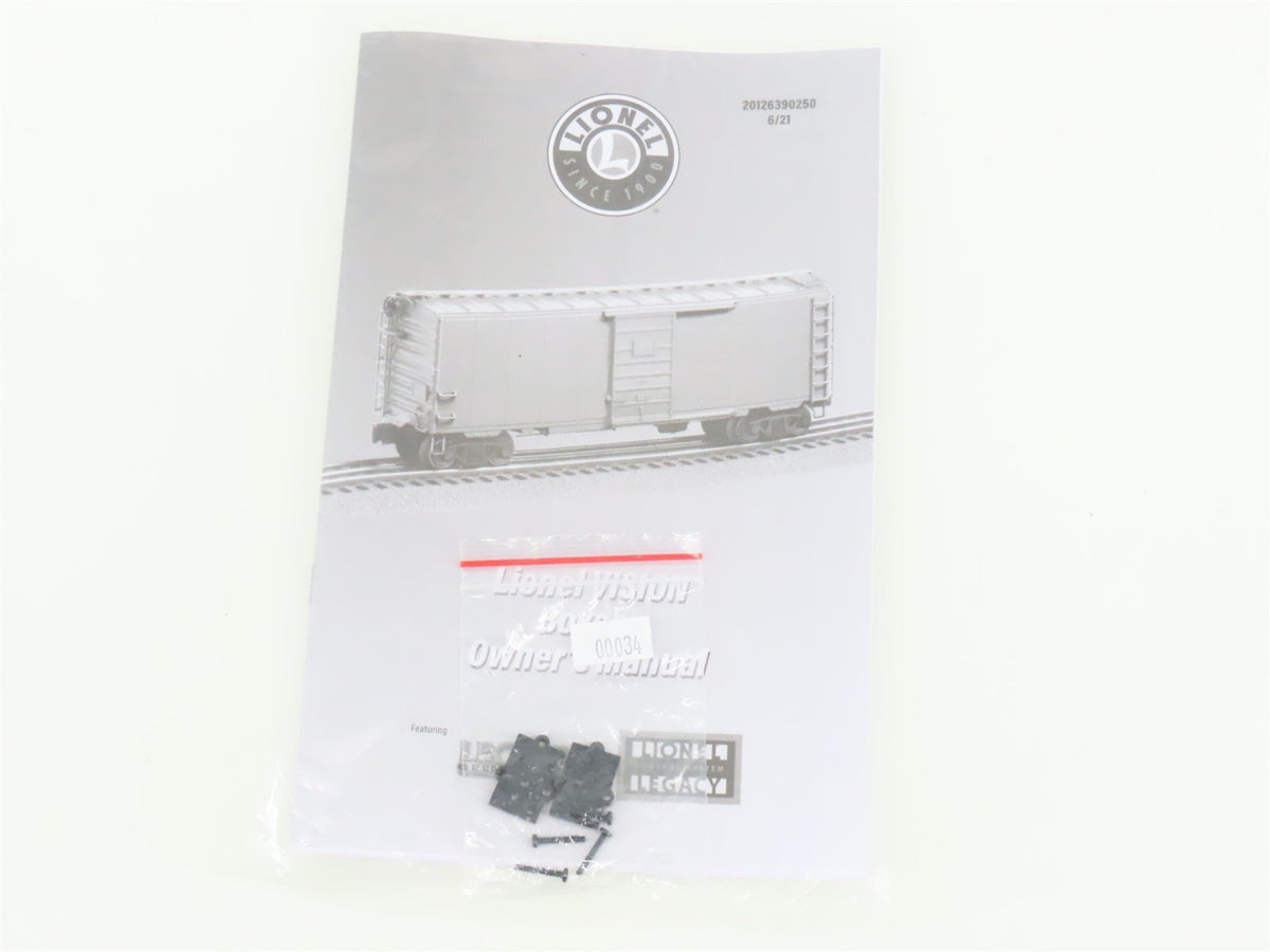 O Gauge 3-Rail Lionel VISION Line 2126370 B&amp;O Time Saver Box Car #467434 w/Sound