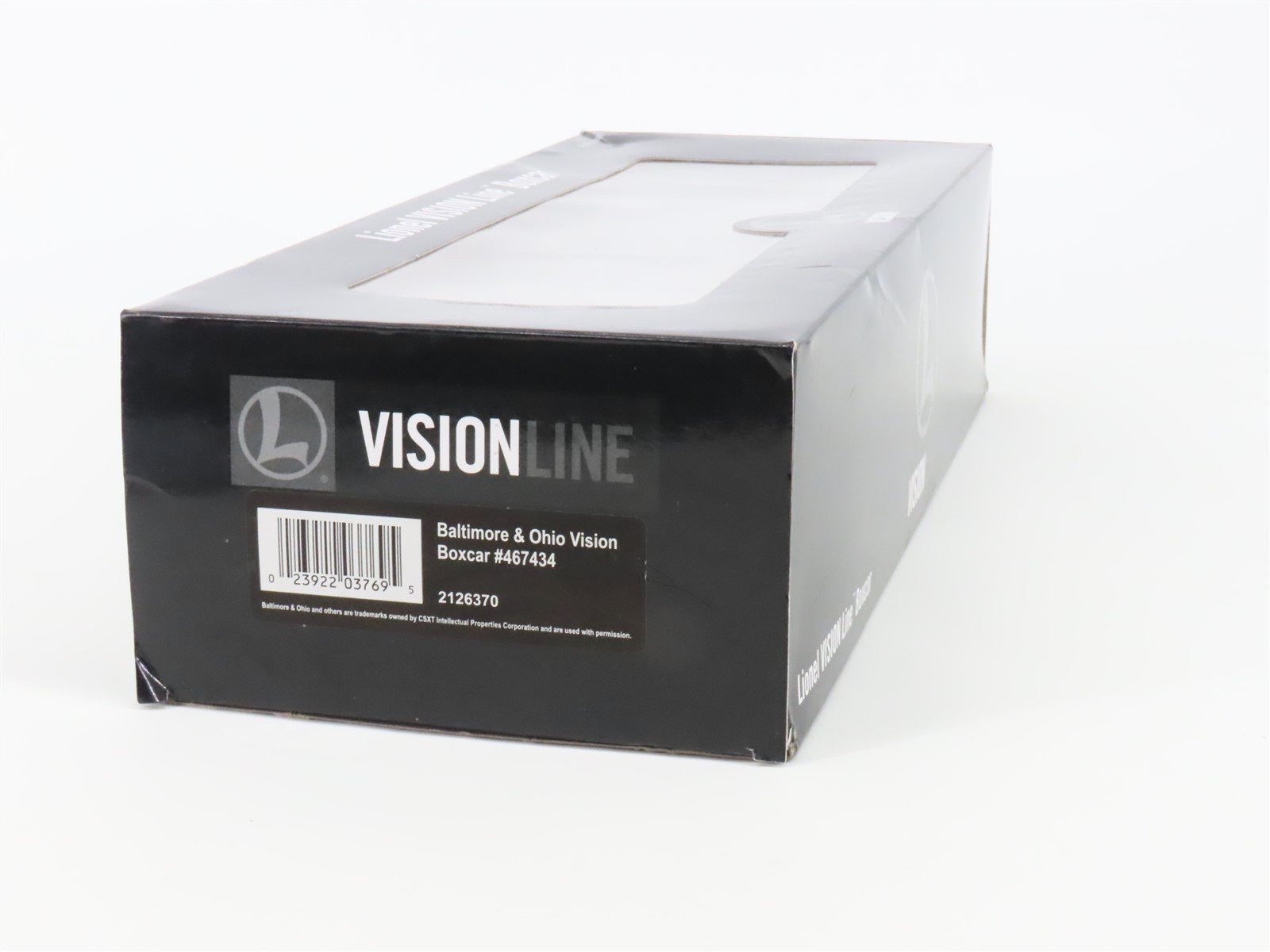 O Gauge 3-Rail Lionel VISION Line 2126370 B&O Time Saver Box Car #467434 w/Sound