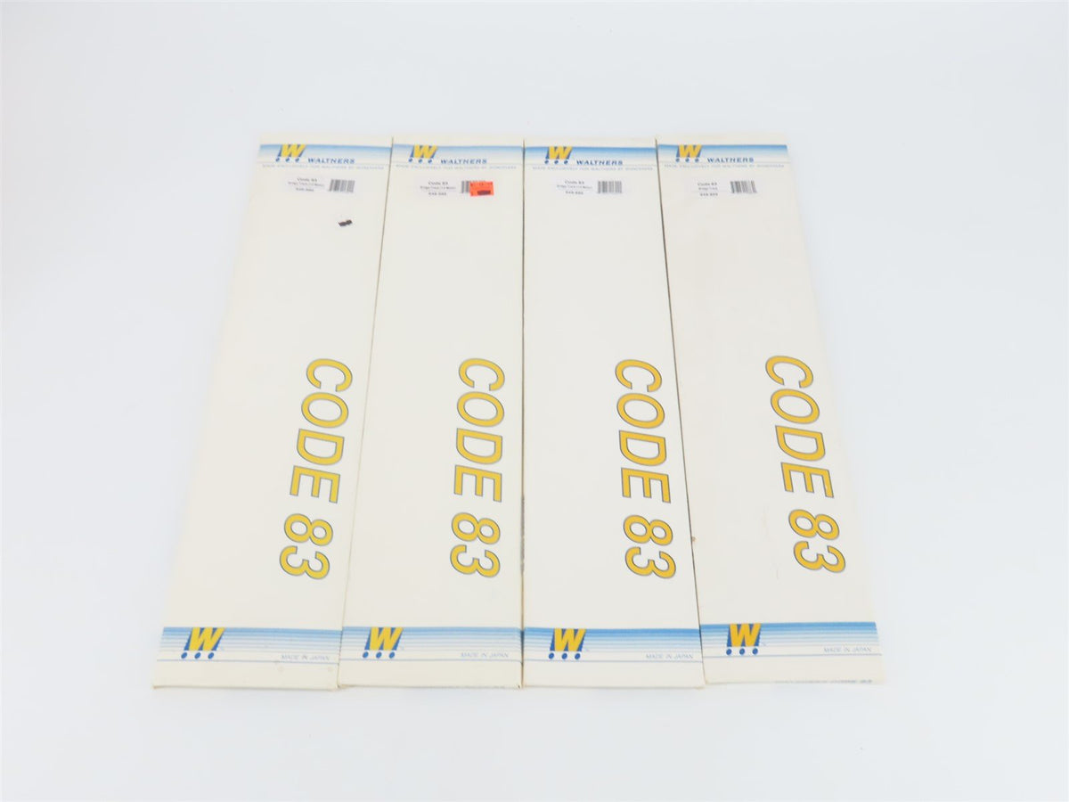 LOT of 4 HO Scale Walthers 948-886 &amp; 948-899 Code 83 Bridge Track