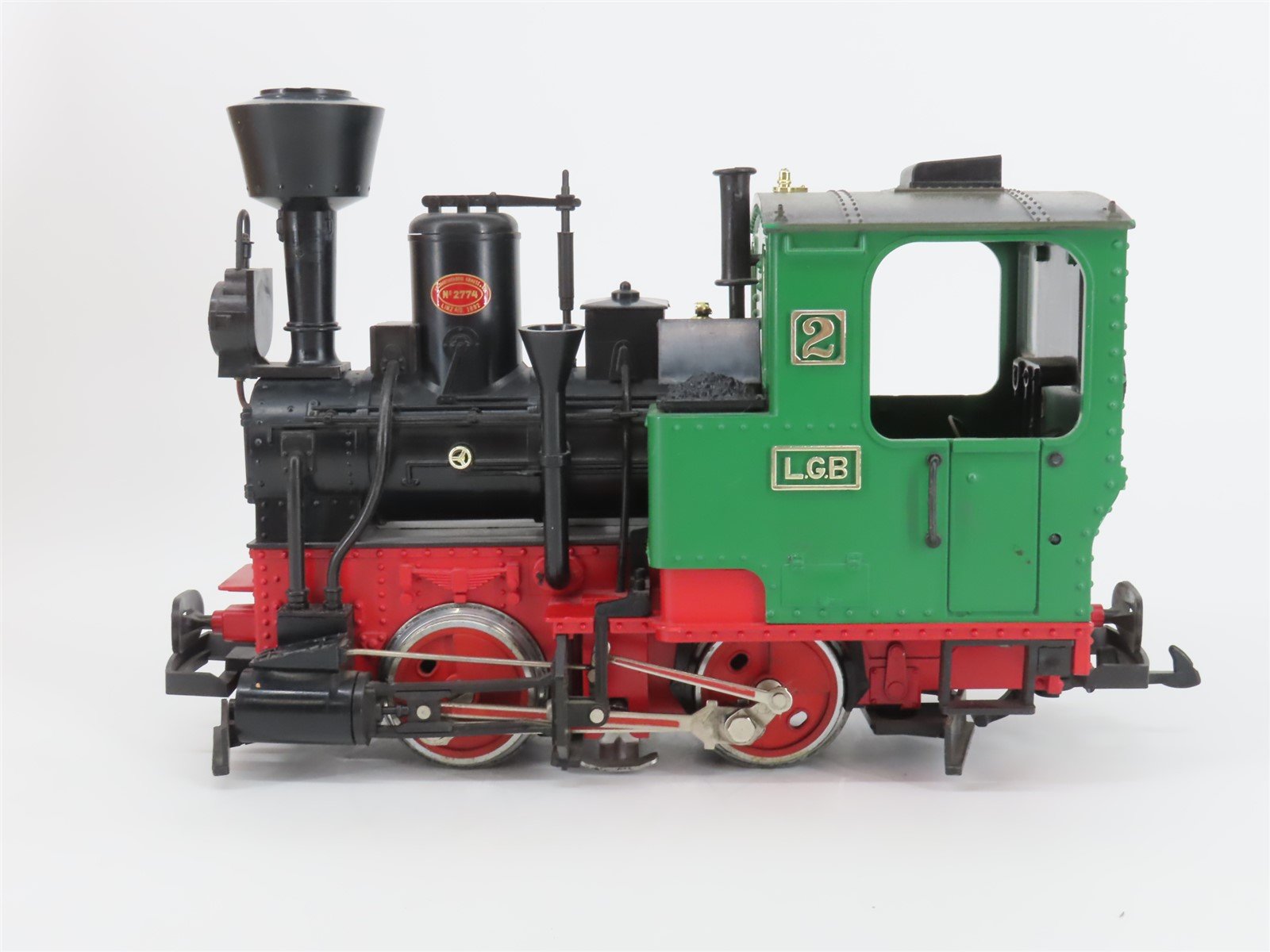 G Scale LGB Green 0-4-0 Steam Locomotive #2