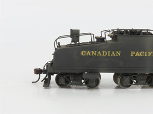 HO Van Hobbies VH/Samhongsa CP Canadian Pacific 0-6-0 Steam - Custom & Weathered
